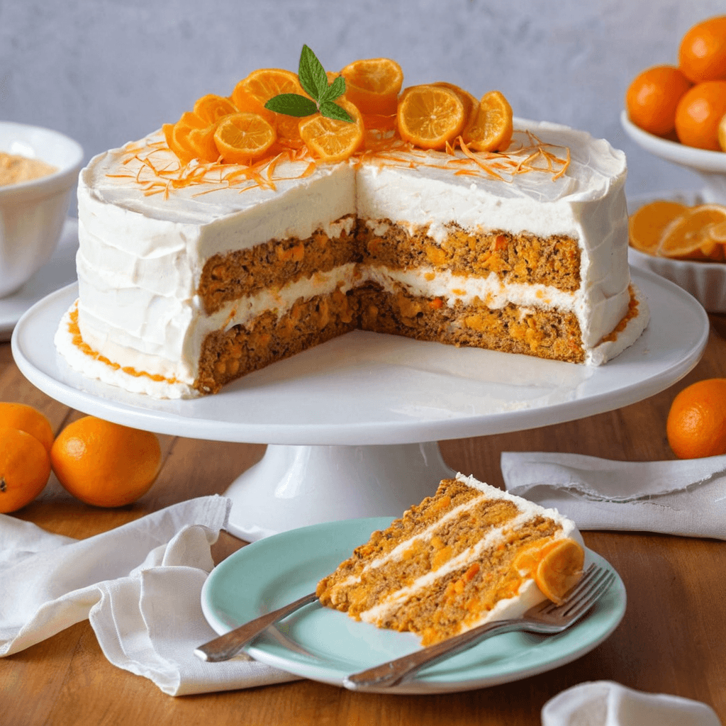 Deliciosa receta de torta de zanahoria: paso a paso para prepararla en casa torta de zanahoria