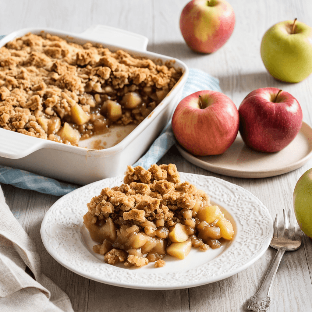 Crumble de manzana: receta fácil y deliciosa para disfrutar en casa crumble de manzana