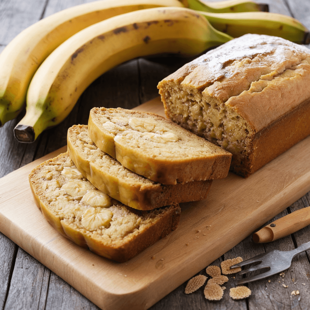 Receta fácil de pan de plátano: ¡Delicioso y esponjoso! pan de plátano