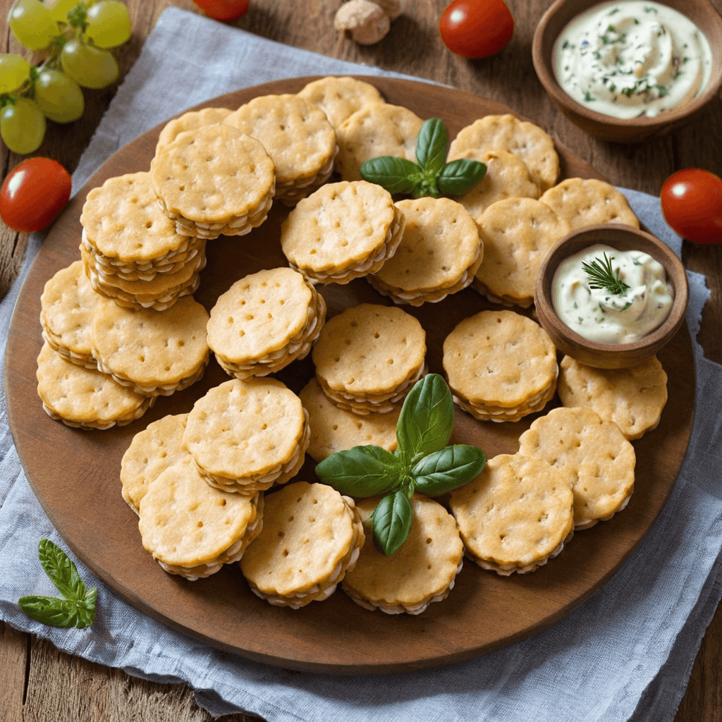 Galletas Saladas de Queso y Romero: Deliciosos Aperitivos Horneados