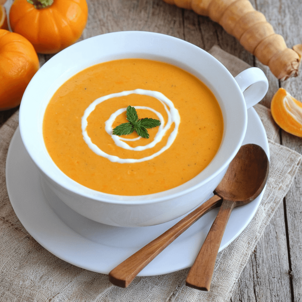 Crema de Zanahoria y Jengibre: La Sopa Cremosa y Reconfortante que Necesitas