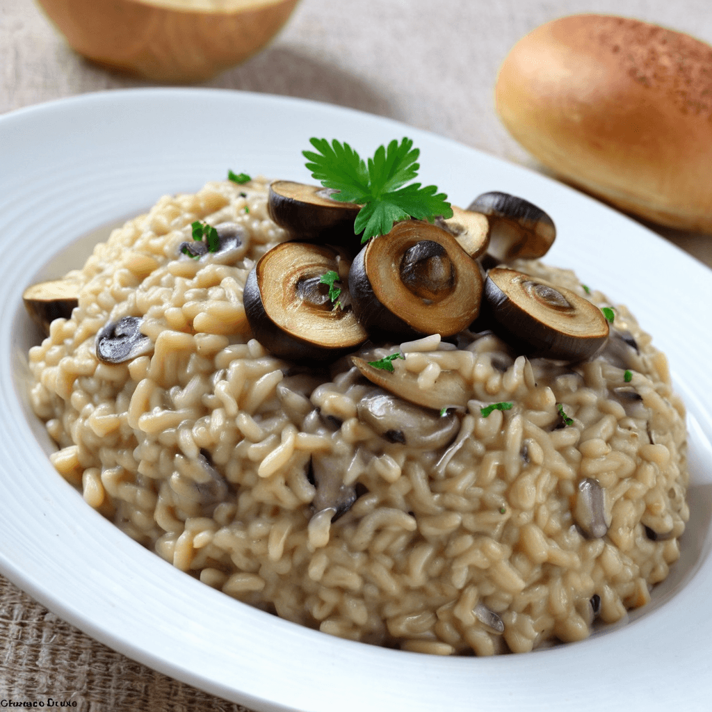 Risotto de Champiñones: Una Delicia Cremosa de la Cocina Italiana