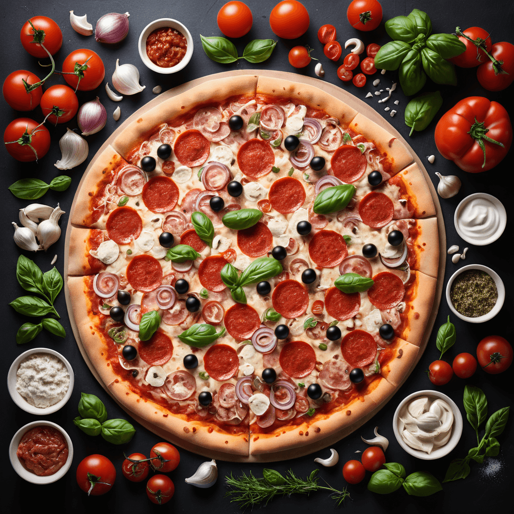 Pizza Casera con Ingredientes Frescos: Una Delicia Rápida y Saludable