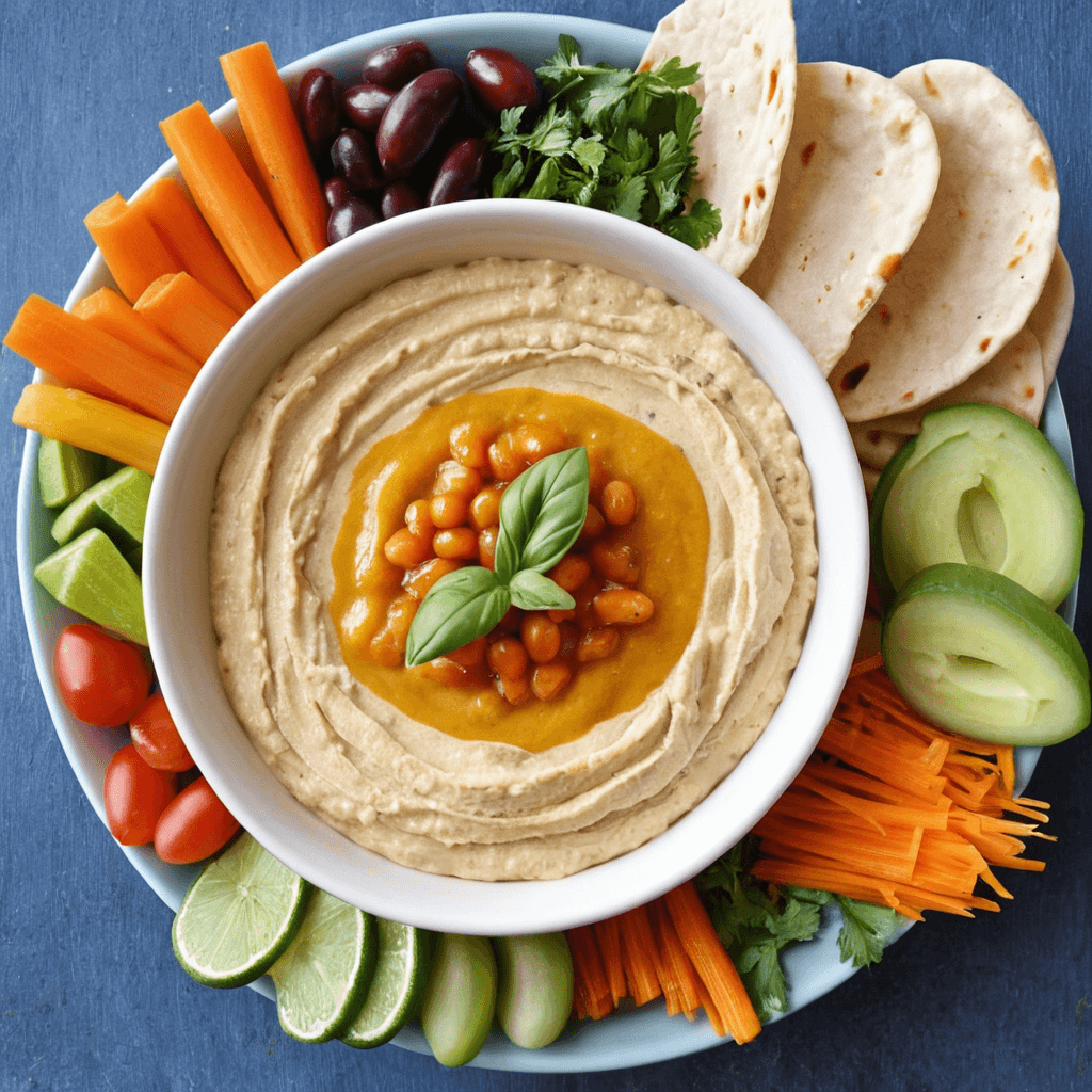 Hummus de Garbanzos: Un  Aderezo Saludable y Delicioso
