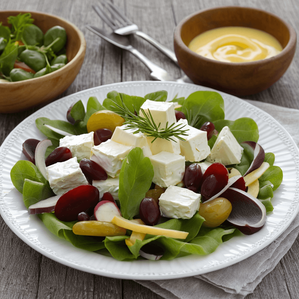 Ensalada de Betabel y Queso de Cabra: Un Viaje Gourmet de Sabores Contrastantes