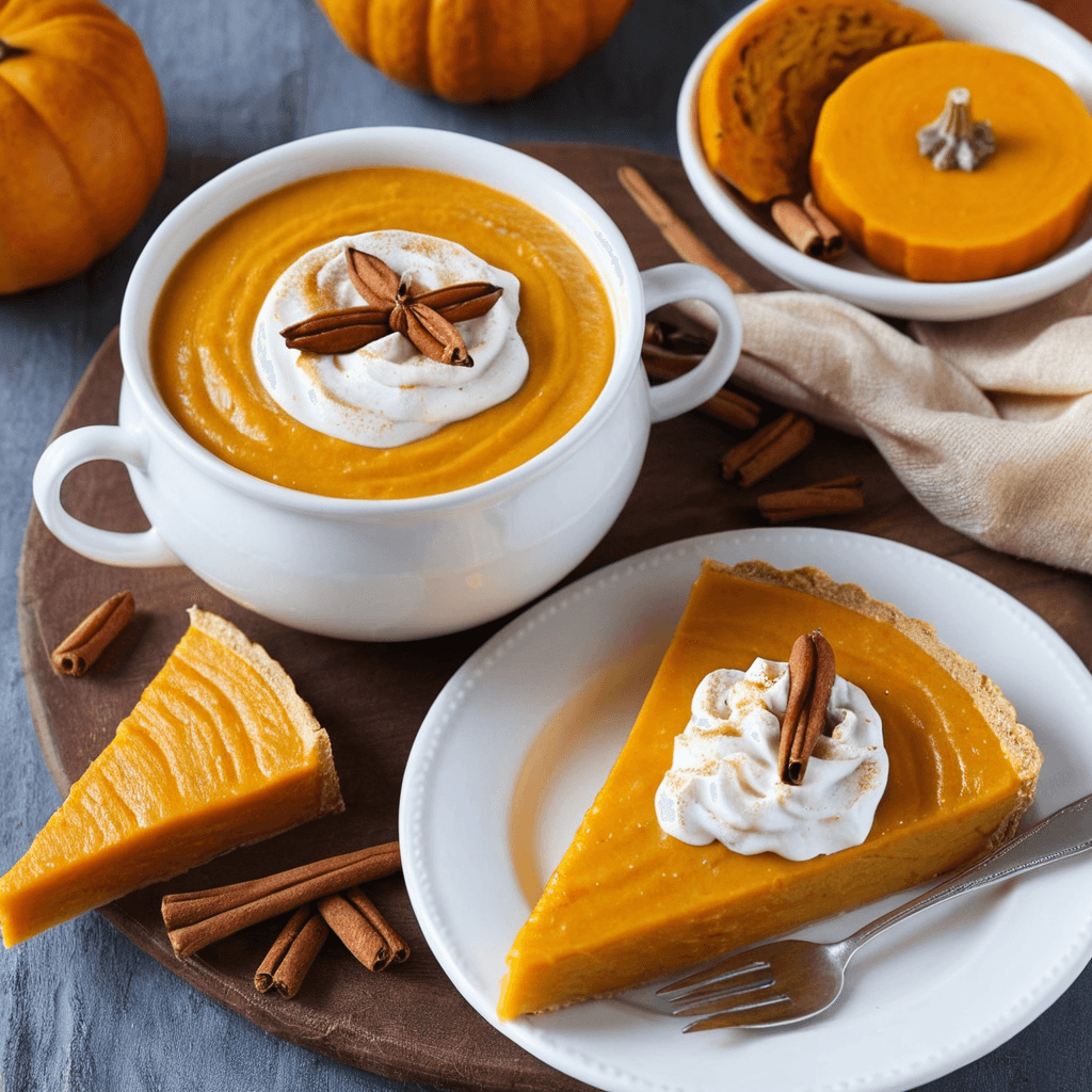 Crema de Calabaza y Jengibre: Un Caloroso Abrazo Otoñal en Cada Cucharada