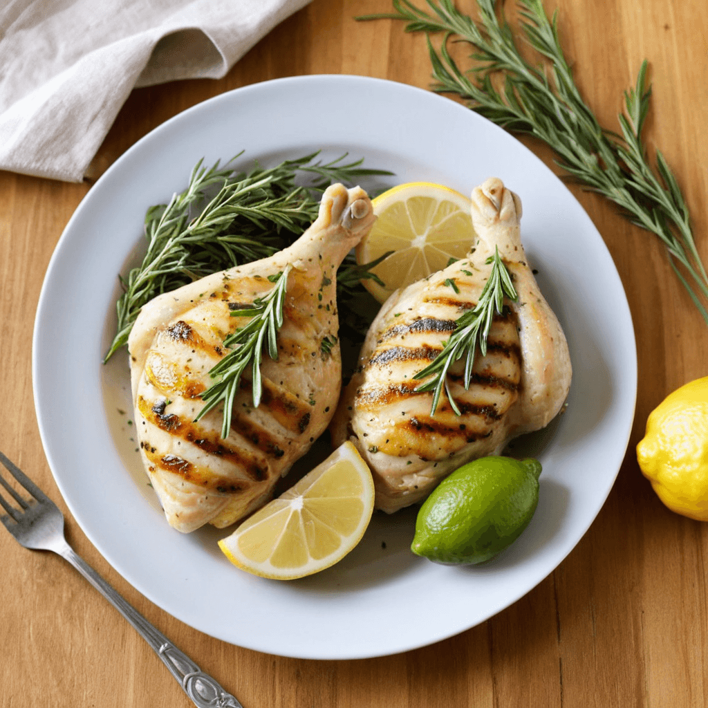 Pollo al Limón y Hierbas: Una Receta Fácil para una Cena Saludable