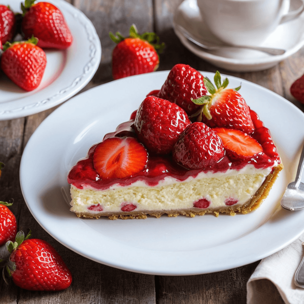 Receta fácil y deliciosa de tarta de fresa: ¡El postre perfecto para endulzar tu día! tarta de fresa