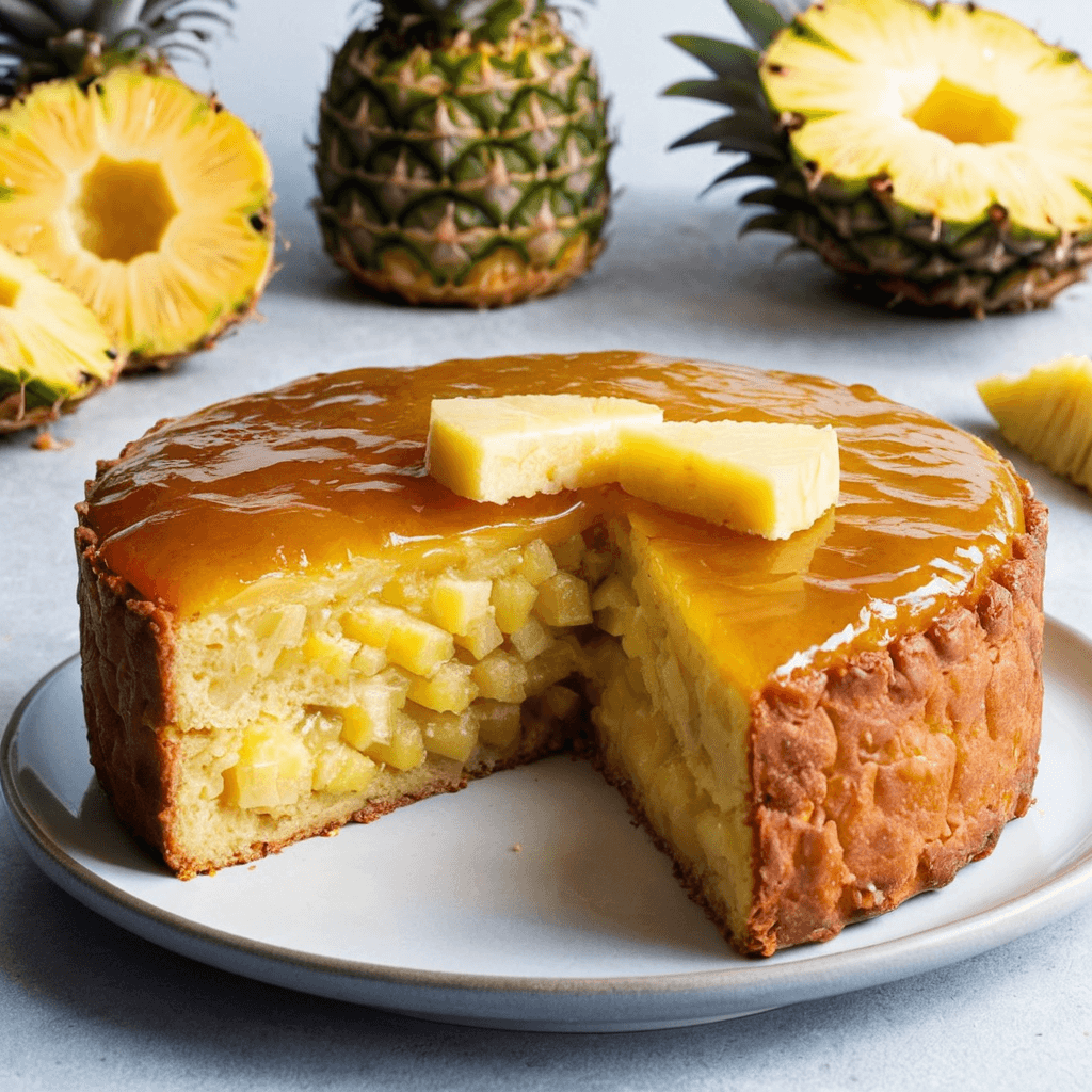 Receta fácil de torta de piña: ¡Deliciosa y esponjosa para compartir en familia! torta de piña
