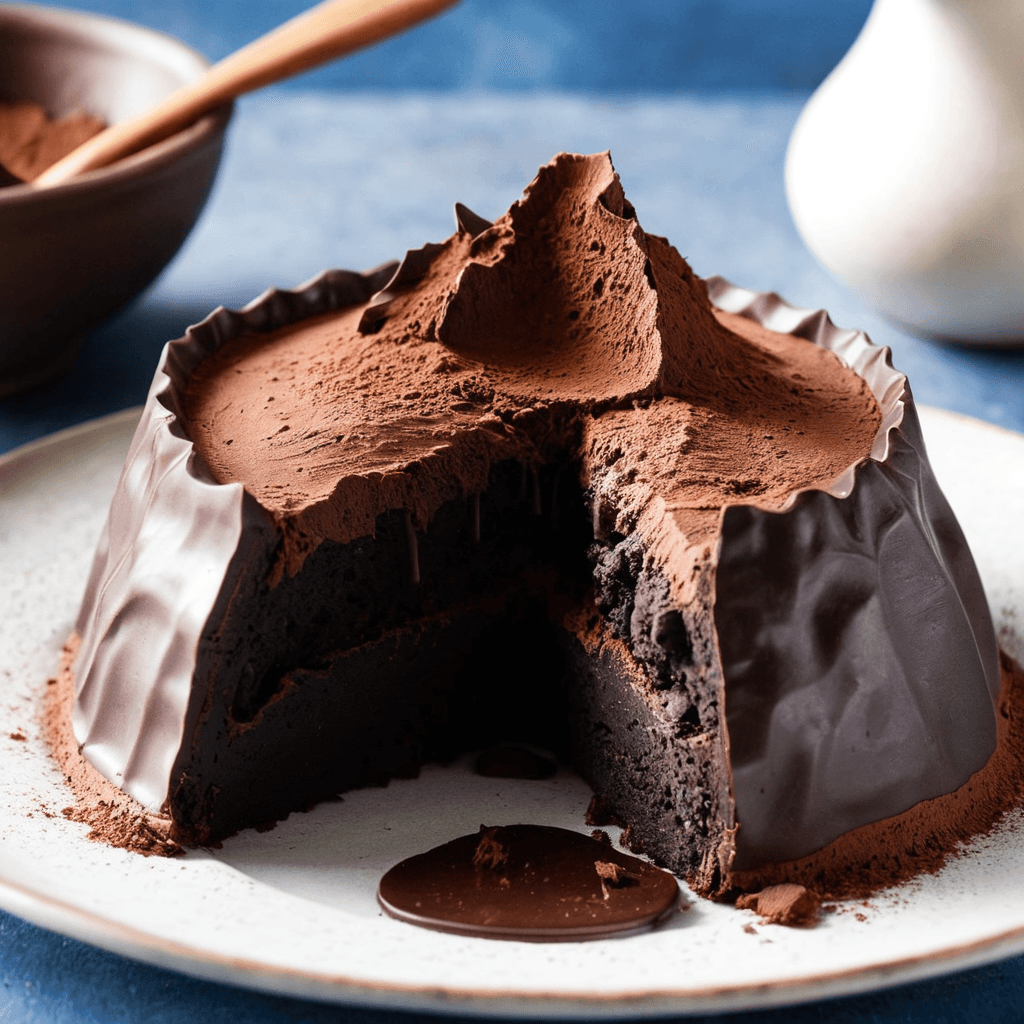 Volcán de chocolate: receta fácil y deliciosa para sorprender volcan de chocolate