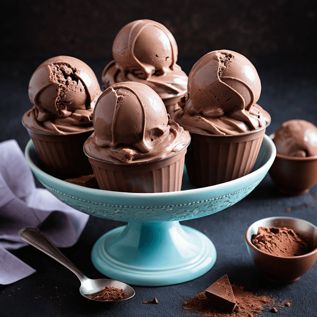 Delicioso helado de chocolate: ¡Descubre la receta perfecta para disfrutar en casa! helado de chocolate