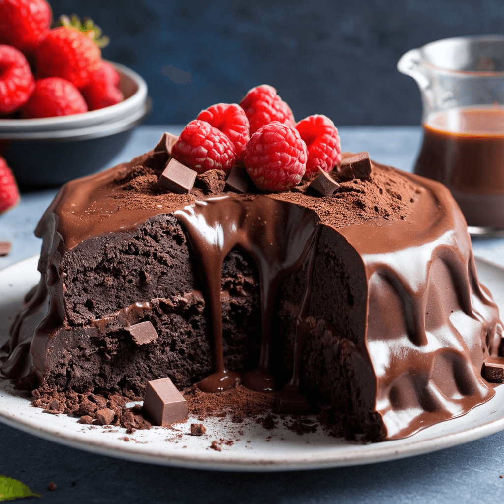 Descubre la receta perfecta para un volcán de chocolate irresistible volcán de chocolate