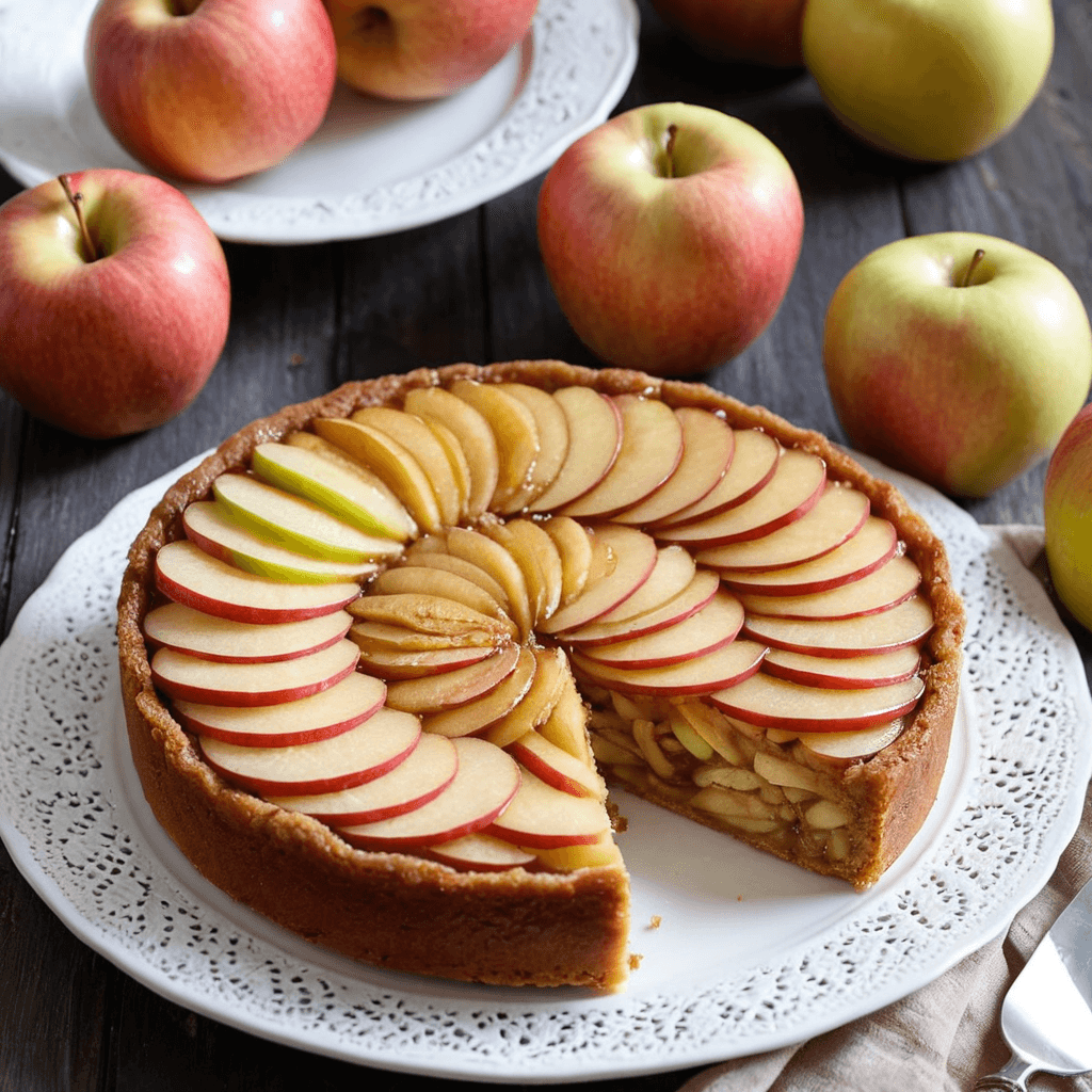 Tarta de manzana con hojaldre: receta fácil y deliciosa para sorprender a tus invitados tarta de manzana con hojaldre