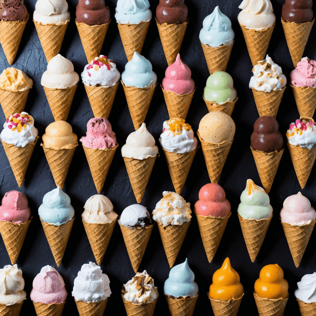 Los mejores conos de helado: sabores, tamaños y precios conos de helado