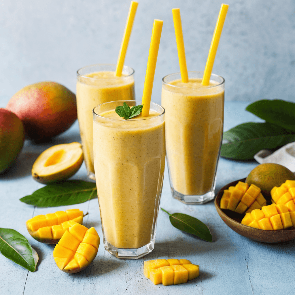 Smoothie de Mango y Plátano: Un Desayuno Saludable y Delicioso