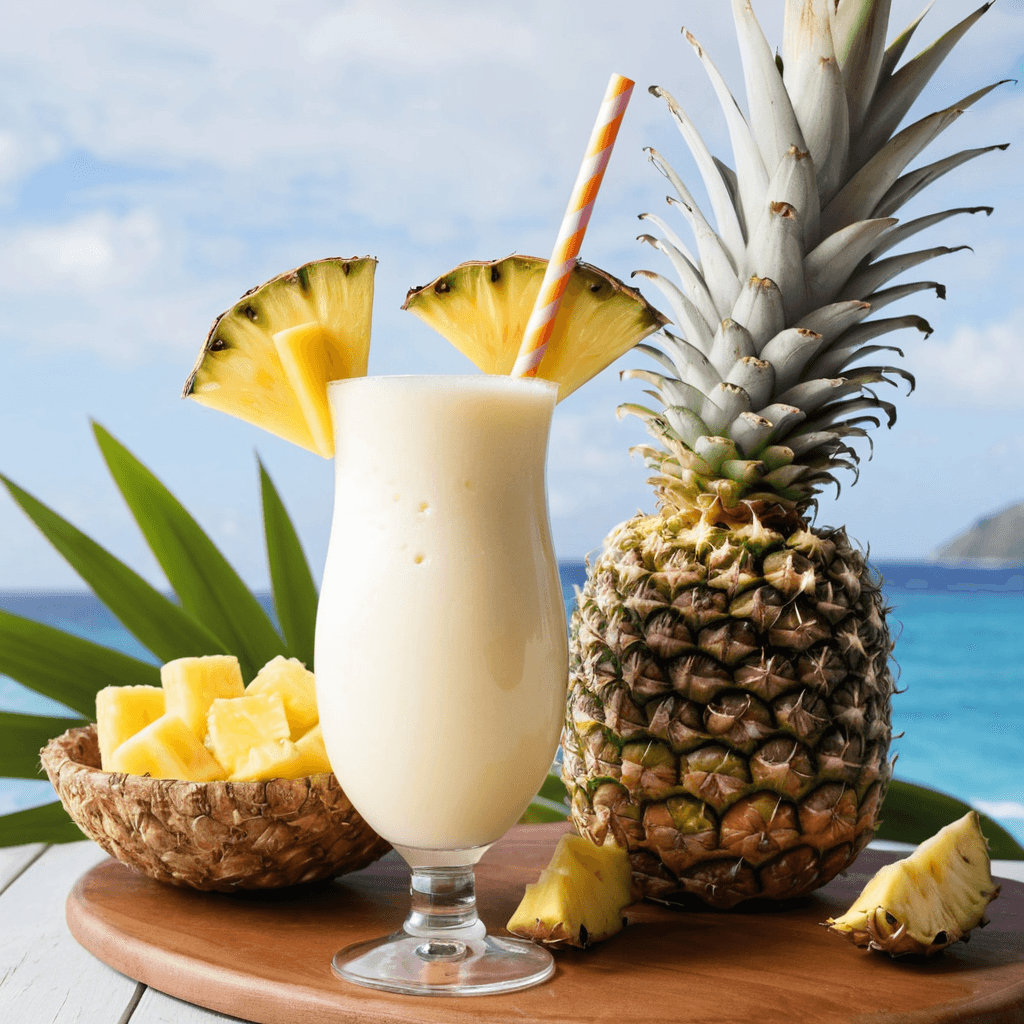 Piña Colada Tropical: Una Delicia de Verano