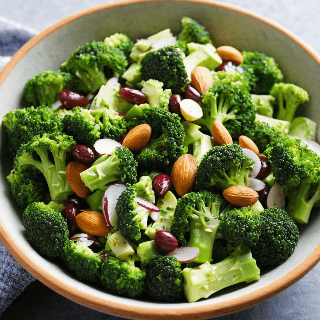 Ensalada de Brócoli y Almendras: Una Opción Saludable y Sencilla