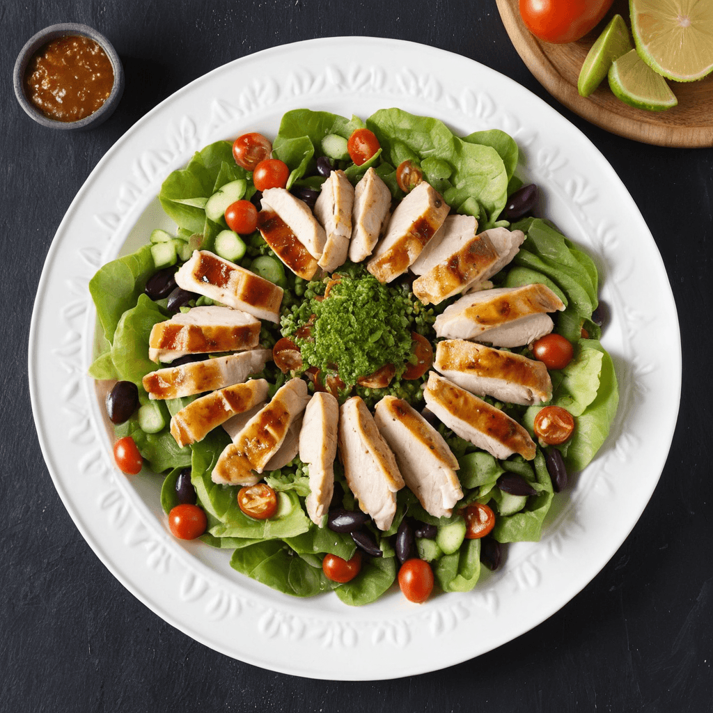 Ensalada de Pollo a la Parrilla: Un Plato Completo y Saludable