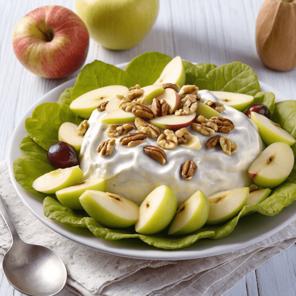 Ensalada de Manzana y Nueces: Un Delicioso Postre Saludable
