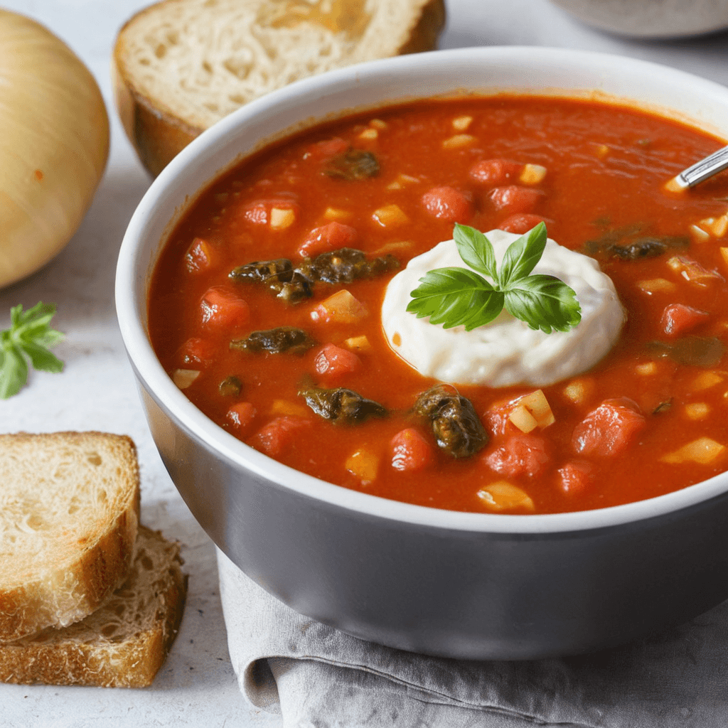 Sopa de Tomate: Receta Fácil y Vegana