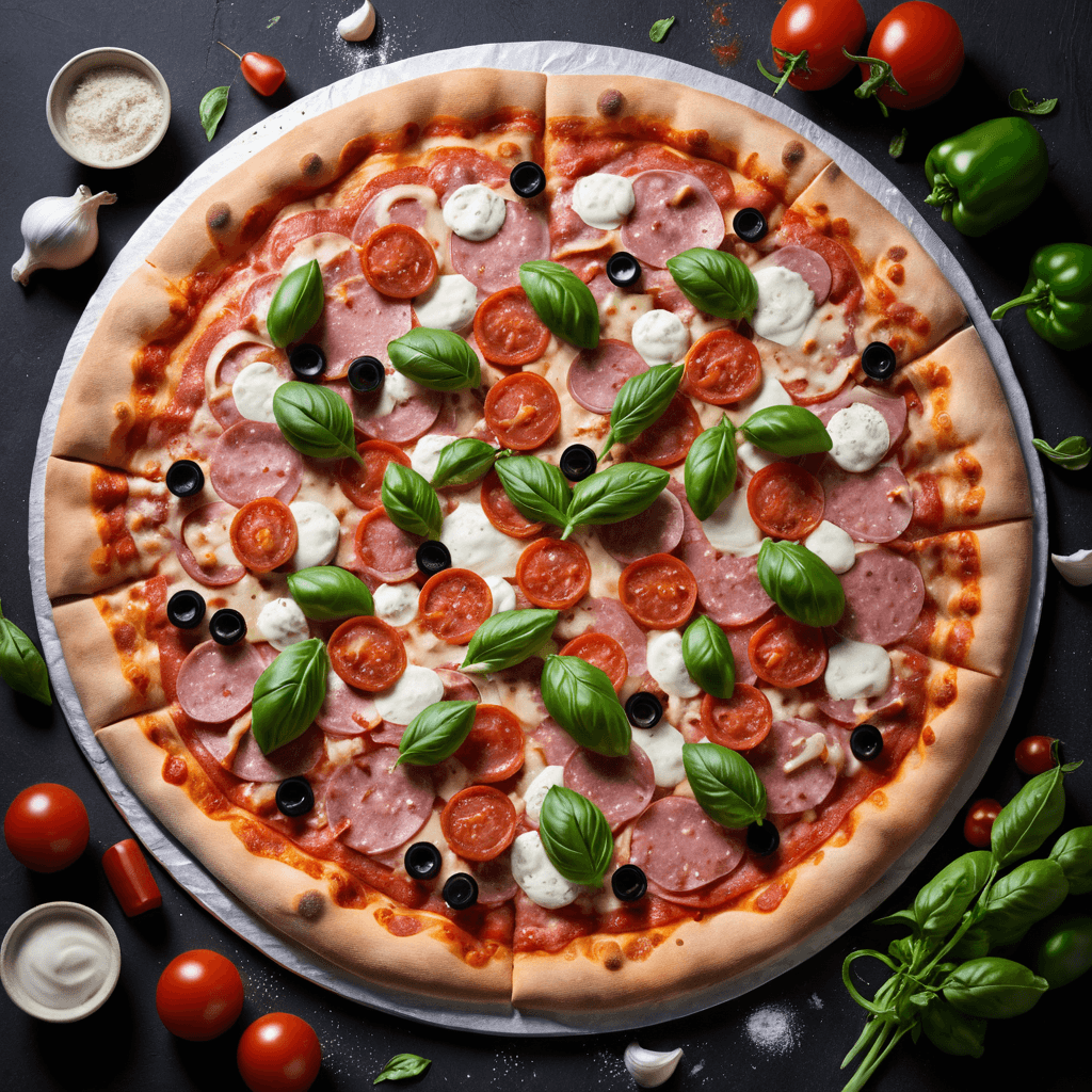 Pizza Casera con Ingredientes Frescos: Receta Fácil para la Cena