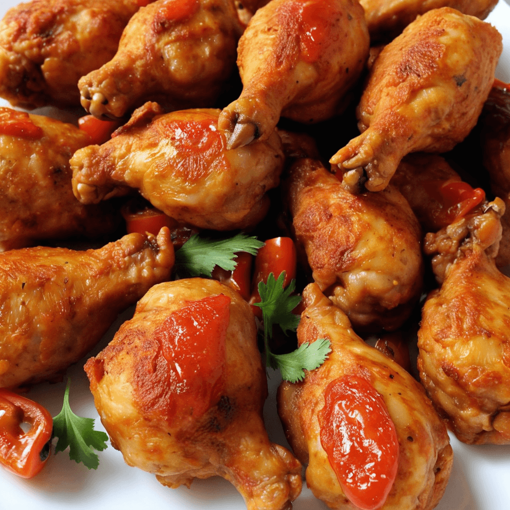 Alitas de Pollo Picantes: Aperitivo Fácil para la Fiesta