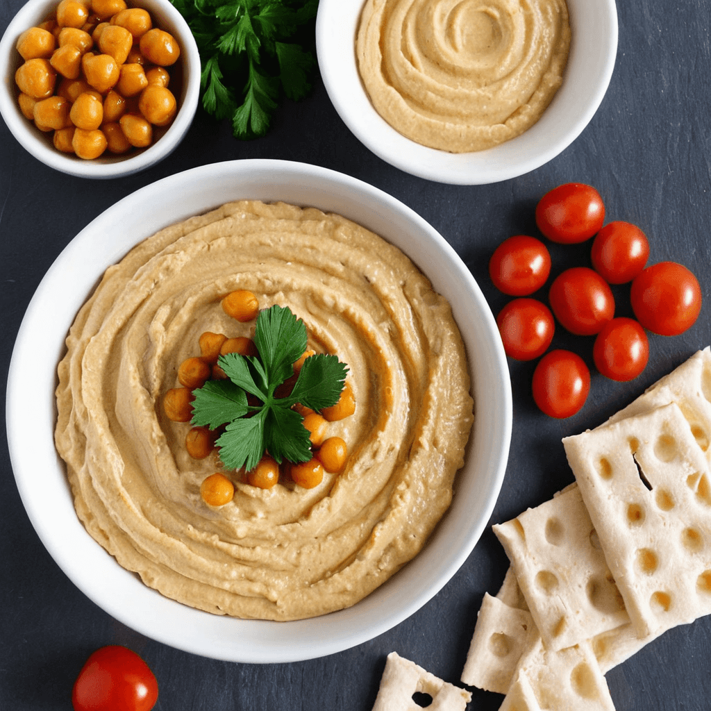 Hummus de Garbanzos: Aperitivo Saludable y Fácil