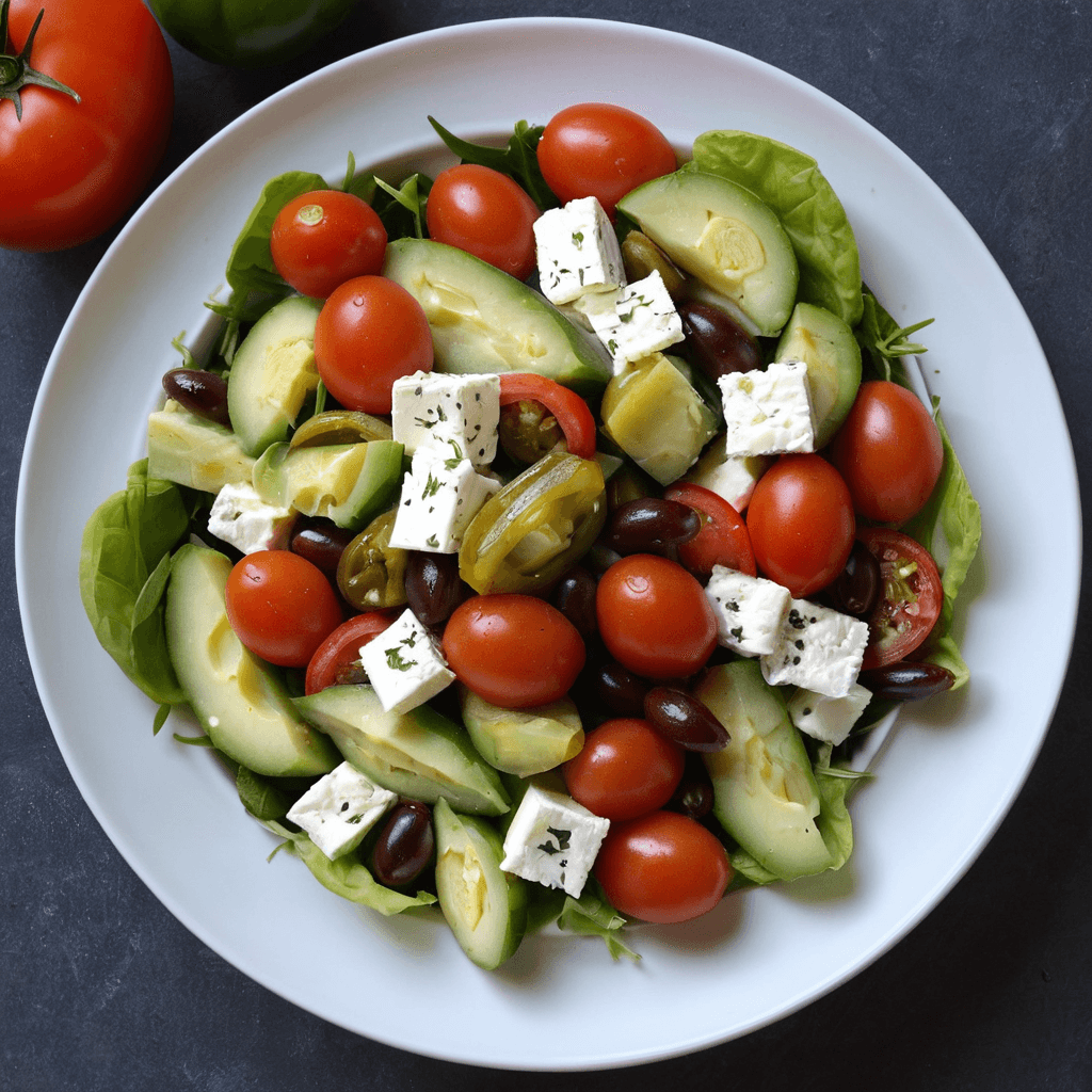 Ensalada Mediterránea: Un Unísono de Sabores y Tradiciones
