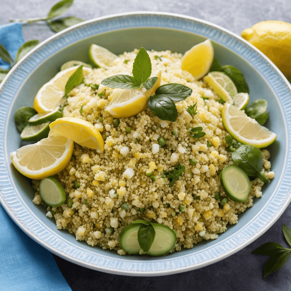 Ensalada de Couscous y Limón: Una Opción Ligera y Refrescante