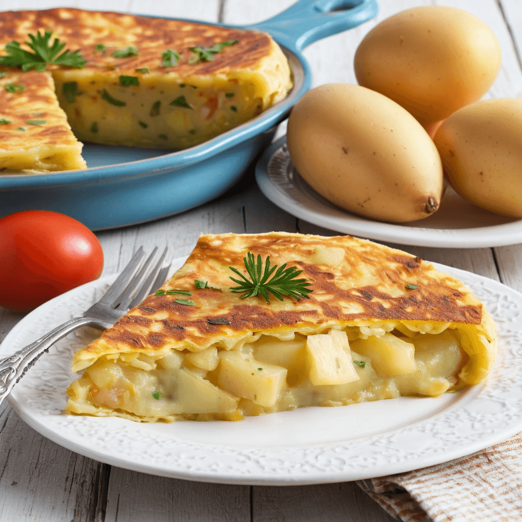 Tortilla Española con Patatas: Un Clásico de la Cocina Española