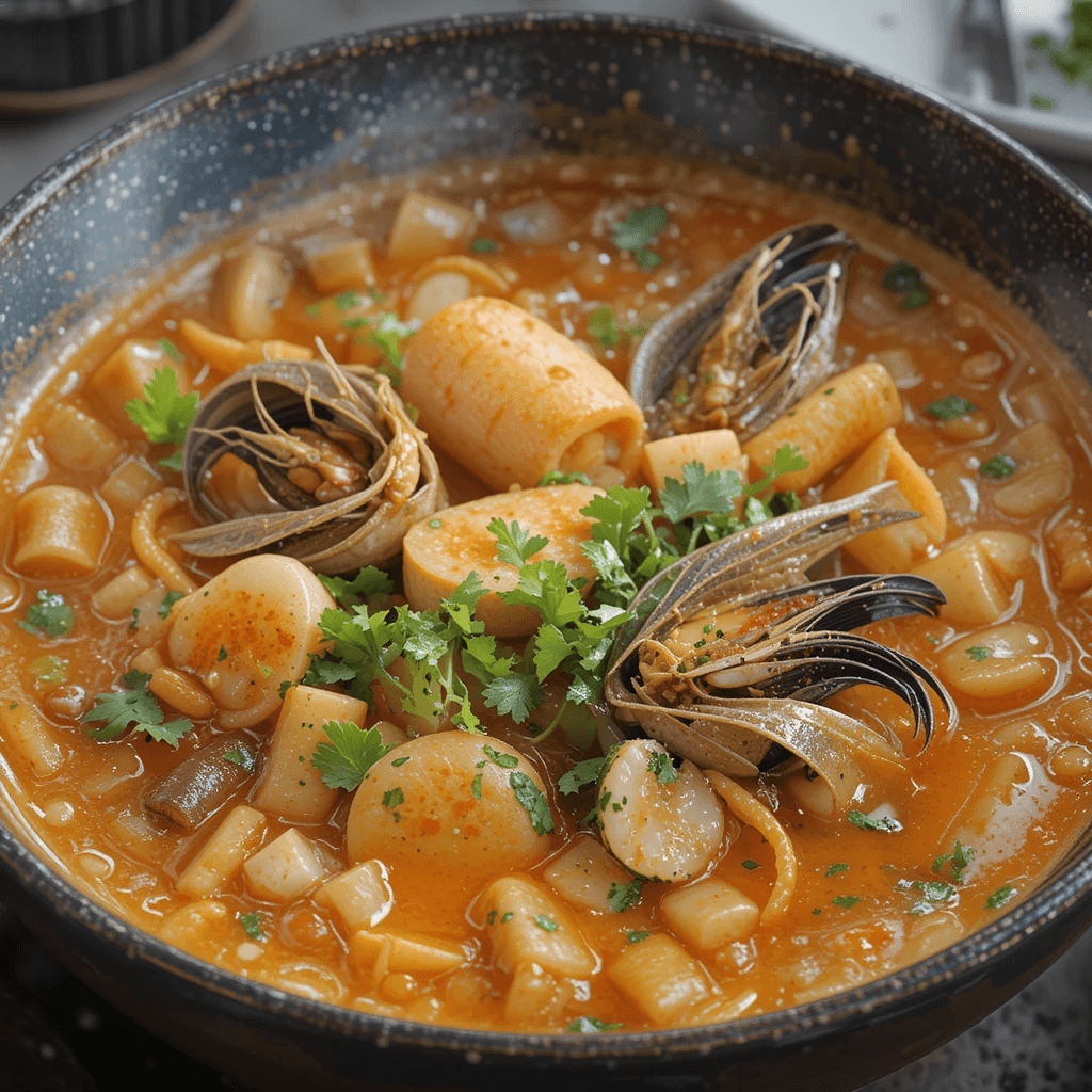 Sopa de Mariscos: Un Placer Reconfortante de la Cocina del Mar