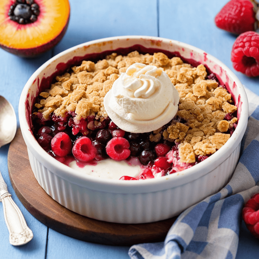 Crumble de Frutas: Un Postre Irresistible y Crujiente