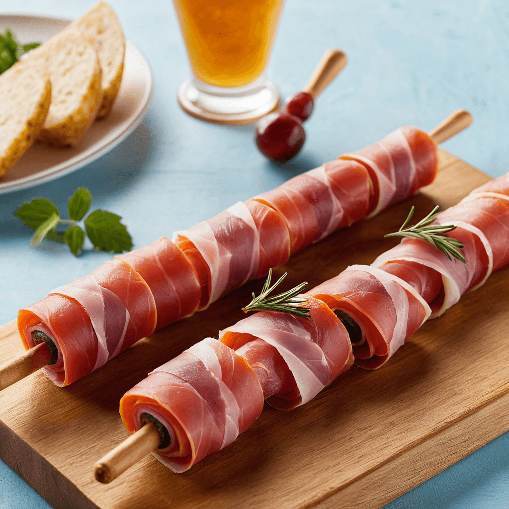 Rollitos de Jamón y Espárragos: Un Aperitivo Elegante
