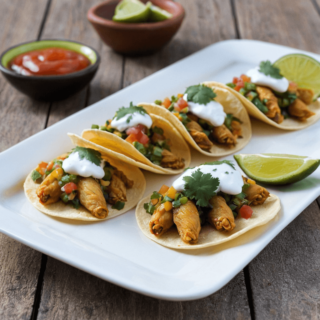 Mini Tacos de Pollo: Un Aperitivo Irresistible