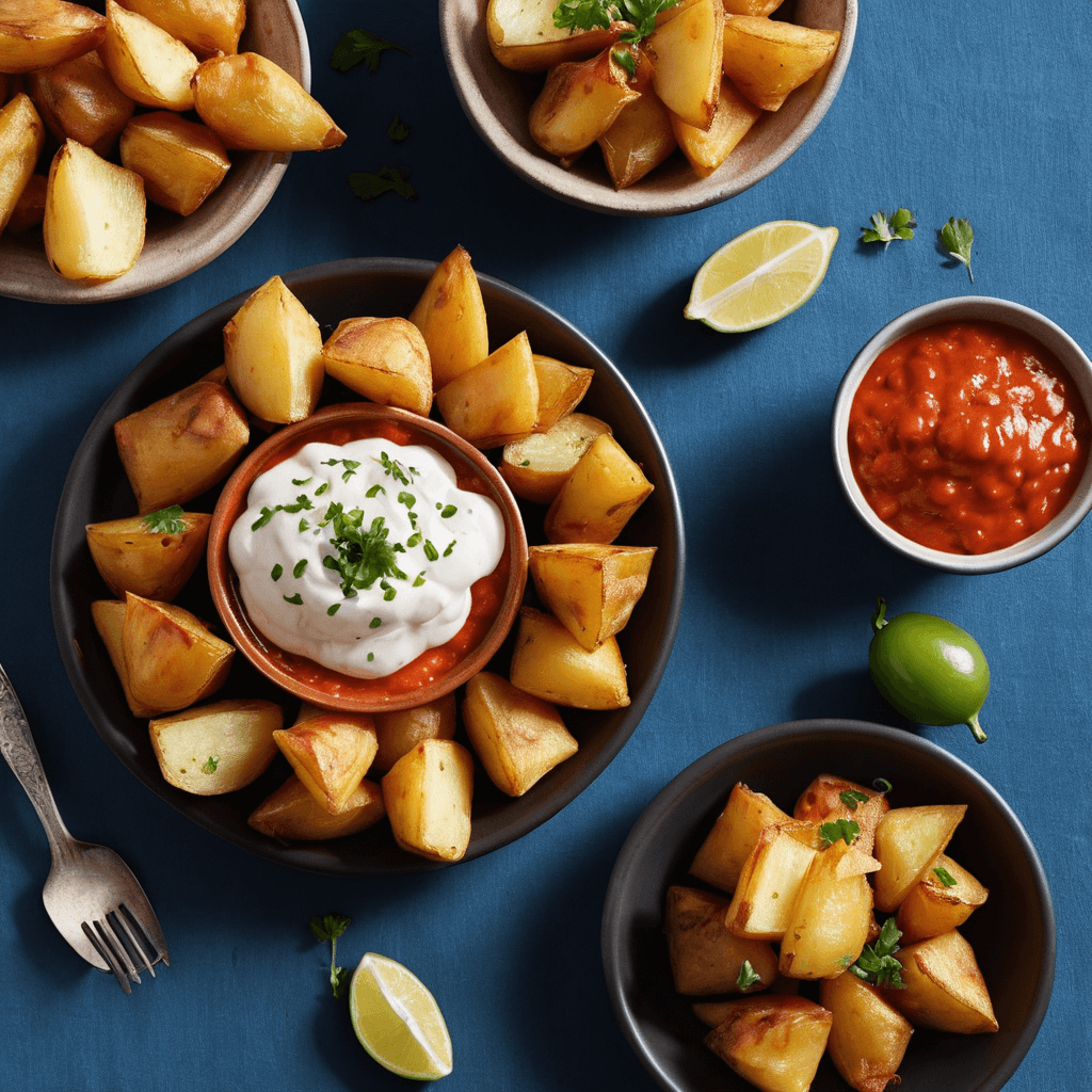 Patatas Bravas con Salsa Alioli: Un Aperitivo Español Irresistible