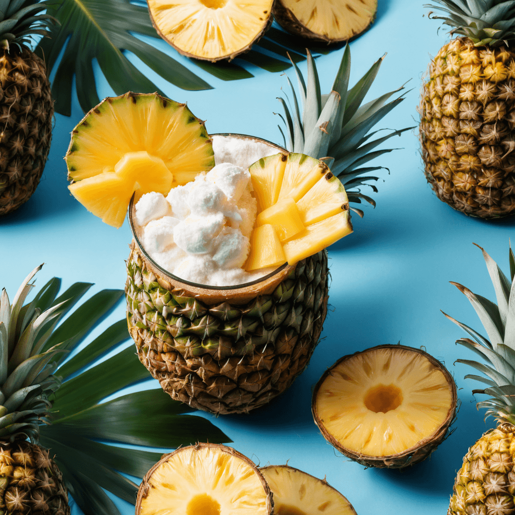 Cóctel de Piña y Coco: Una Juerga Tropical para el Verano