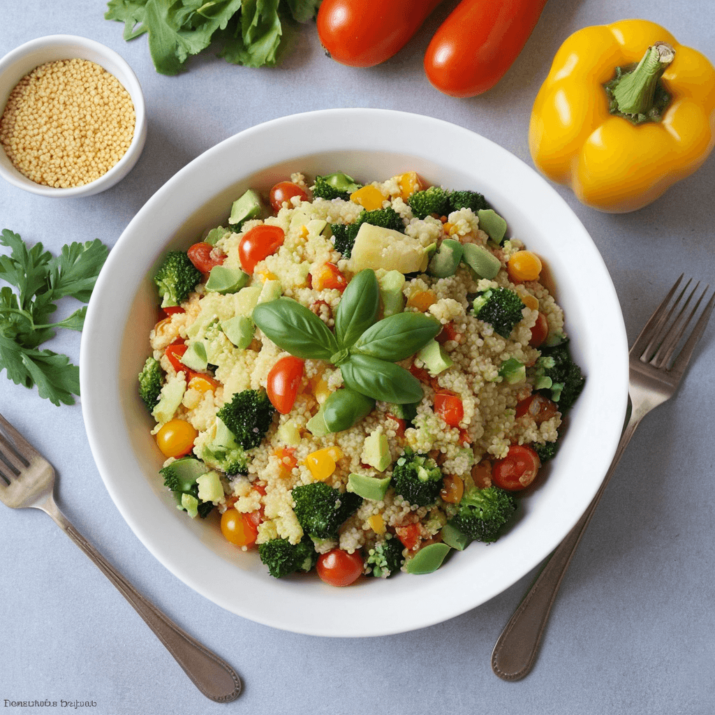Ensalada de Couscous con Verduras: Una Receta Ligera y Rápida En los últimos años, la alimentación saludable ha cobrado una notable relevancia en la vida cotidiana de muchas personas. A medida que se busca mantener un estilo de vida equilibrado, las recetas rápidas y saludables se han convertido en una necesidad. Una opción que satisface tanto el paladar como la nutrición es la ensalada de couscous con verduras. En este artículo, exploraremos esta deliciosa receta, sus beneficios y diversas maneras de personalizarla. ¿Qué es el Couscous? El couscous es un alimento tradicional del norte de África, elaborado a partir de sémola de trigo, que se cocina al vapor. A menudo se le da un valor nutritivo muy alto, ya que es una excelente fuente de carbohidratos complejos, lo que proporciona energía a largo plazo. Además, es bajo en grasa y alto en fibra, lo que lo convierte en un alimento ideal para una dieta equilibrada. Beneficios de la Ensalada de Couscous con Verduras Elaborar una ensalada de couscous con verduras no solo es una manera deliciosa de incorporar más nutrientes a tu dieta, sino que también ofrece múltiples beneficios: Rápida de Preparar: Esta ensalada se puede preparar en menos de 30 minutos, lo que la convierte en una opción ideal para aquellos que llevan un ritmo de vida acelerado. Satisfacción Nutricional: Al combinar el couscous con una variedad de verduras frescas, se obtiene un plato rico en vitaminas, minerales y antioxidantes. Versatilidad: Esta receta puede ser adaptada fácilmente según las preferencias personales, estación del año o la disponibilidad de ingredientes. Perfecta para Llevar: Ideal para un almuerzo en la oficina o para un picnic, ya que se puede preparar con antelación y conservar en la nevera. Apta para Vegetarianos y Veganos: Esta ensalada es completamente vegetal, lo que la hace perfecta para aquellos que siguen dietas específicas. Receta de Ensalada de Couscous con Verduras A continuación, te ofrecemos una receta básica de ensalada de couscous con verduras que puedes personalizar a tu gusto. Ingredientes 1 taza de couscous 1 taza de caldo de verduras (o agua) 1 pimiento rojo (en cubos) 1 pimiento verde (en cubos) 1 pepino (pelado y en cubos) 1 zanahoria (rallada) 1/2 taza de tomates cherry (cortados por la mitad) 1/4 de cebolla morada (finamente picada) 1/2 taza de garbanzos cocidos (opcional) Jugo de 1 limón 3 cucharadas de aceite de oliva virgen extra Sal y pimienta al gusto Perejil fresco picado (para decorar) Instrucciones Preparar el Couscous: Coloca el couscous en un tazón grande. Hervir el caldo de verduras o agua y verterlo sobre el couscous. Cubre con una tapa o un paño y deja reposar durante unos 5 minutos. Luego, esponja con un tenedor para separar los granos. Preparar las Verduras: Mientras el couscous reposa, prepara las verduras. Lava y corta el pimiento rojo, el pimiento verde, el pepino, la zanahoria y los tomates cherry. Si decides incluir garbanzos, asegúrate de enjuagarlos bien si son de lata. Mezclar los Ingredientes: En un tazón grande, combina el couscous cocido con todas las verduras, los garbanzos (si los utilizas), la cebolla morada y el jugo de limón. Agrega el aceite de oliva, la sal y la pimienta al gusto. Enfriar y Servir: Deja enfriar la ensalada en el refrigerador durante al menos 15 minutos antes de servir. Esto permitirá que los sabores se integren mejor. Justo antes de servir, decora con perejil fresco picado. Variaciones y Sugerencias La ensalada de couscous con verduras es extremadamente versátil. A continuación, algunas sugerencias para personalizar esta receta: Incluir Frutos Secos: Añade nueces, almendras o pistachos para un toque crujiente y extra de nutrientes. Incorporar Frutas: Trozos de mango, piña o granada pueden aportar un toque dulce que realza los sabores de la ensalada. Queso: Puedes agregar queso feta o queso de cabra desmenuzado para una explosión de sabor y textura. Hierbas Frescas: Experimenta con hierbas frescas como menta, albahaca o cilantro para un frescor adicional. Proteínas: Complementa la ensalada con proteínas adicionales como pollo a la parrilla, atún o legumbres para convertirla en un plato más completo. Conclusión La ensalada de couscous con verduras es una opción ideal para quienes buscan un plato rápido, ligero y saludable. Sus múltiples beneficios nutricionales, junto con la facilidad de preparación, la convierten en una elección perfecta para cualquier ocasión. Ya sea como un acompañamiento en una reunión familiar o como un almuerzo práctico para llevar al trabajo, este plato seguramente satisfará tus necesidades y deleitará a tus comensales. No dudes en experimentar con los ingredientes y adaptarlo a tus preferencias personales. ¡Anímate a preparar esta deliciosa ensalada y disfruta de una comida nutritiva y sabrosa! 12 Oferta Espeluznante: 2 Días Restante avatar