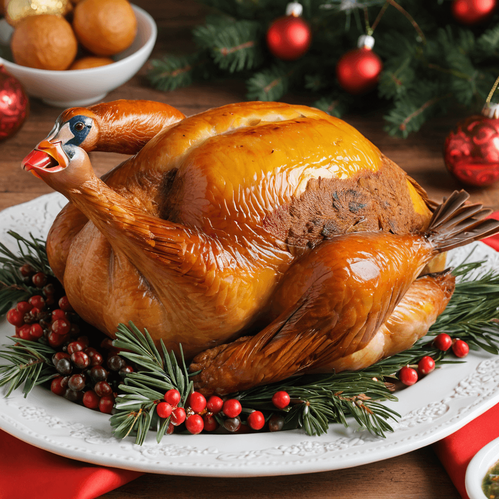Pavo Relleno Tradicional: Un Clásico Festivo para la Navidad