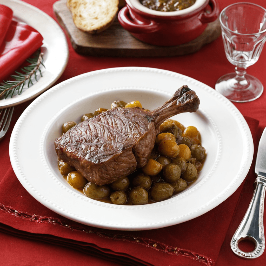 Pierna de Cordero al Romero: Una Receta Gourmet para Celebrar la Navidad