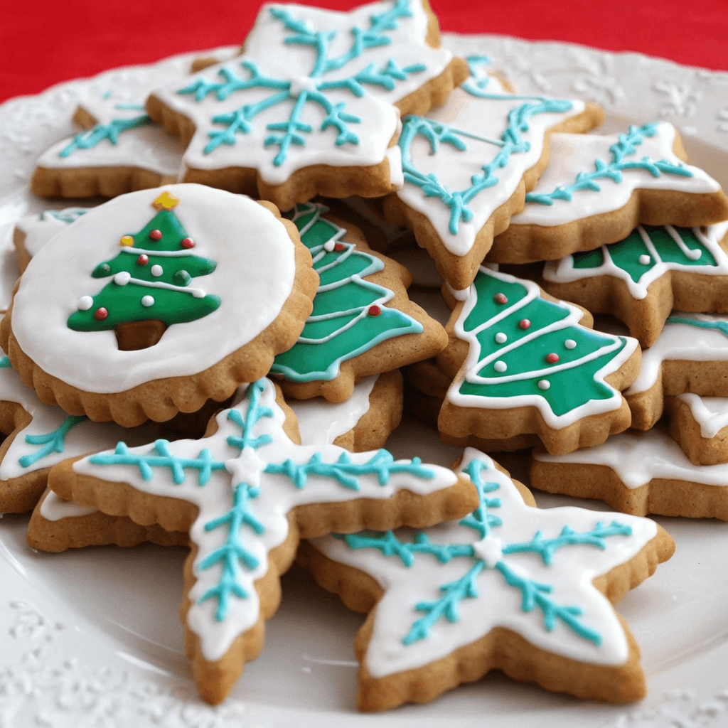 Galletas de Mantequilla con Glaseado: La Delicia Navideña Perfecta