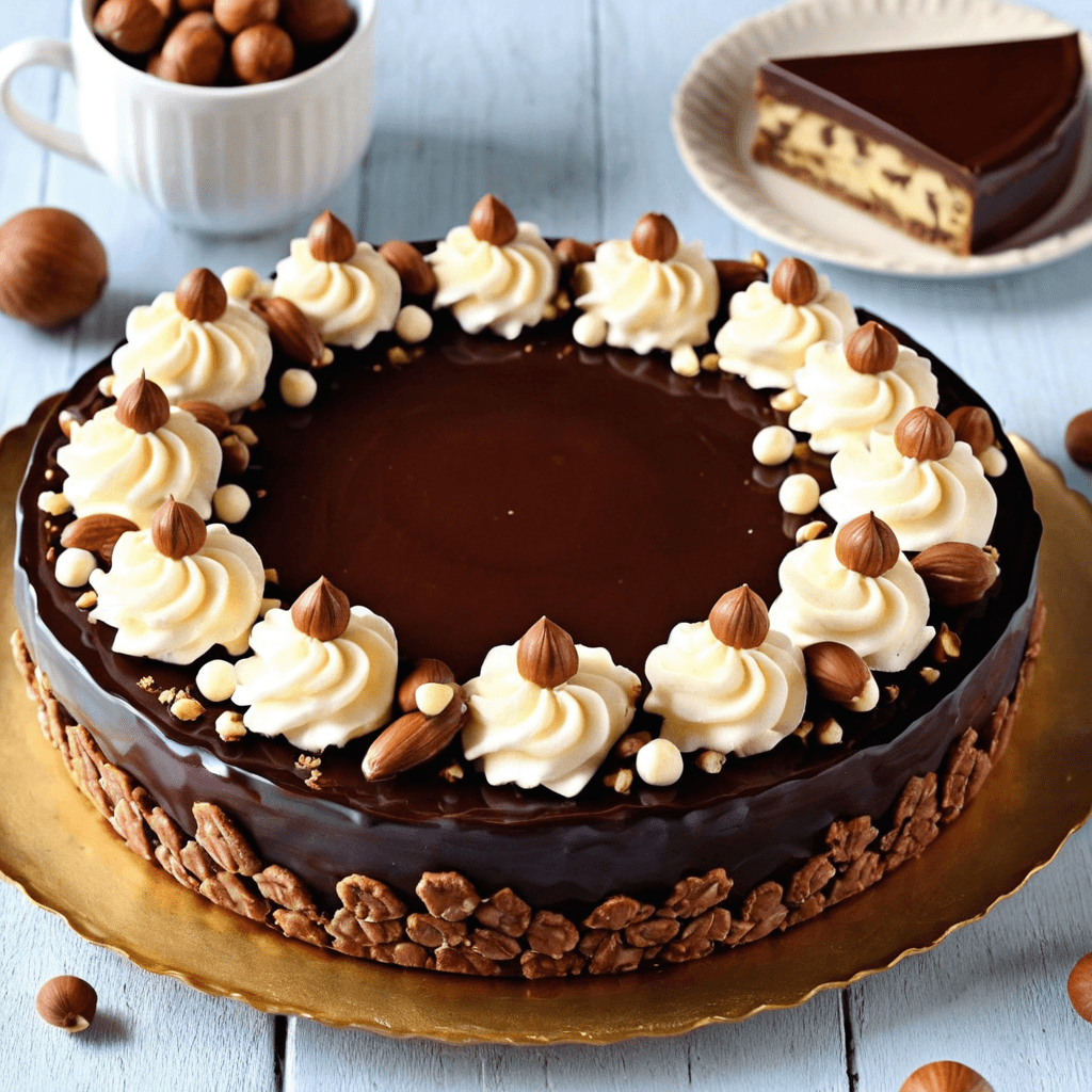 Tarta de Chocolate y Nuez de Macadamia: Un Postre Gourmet para Esta Navidad