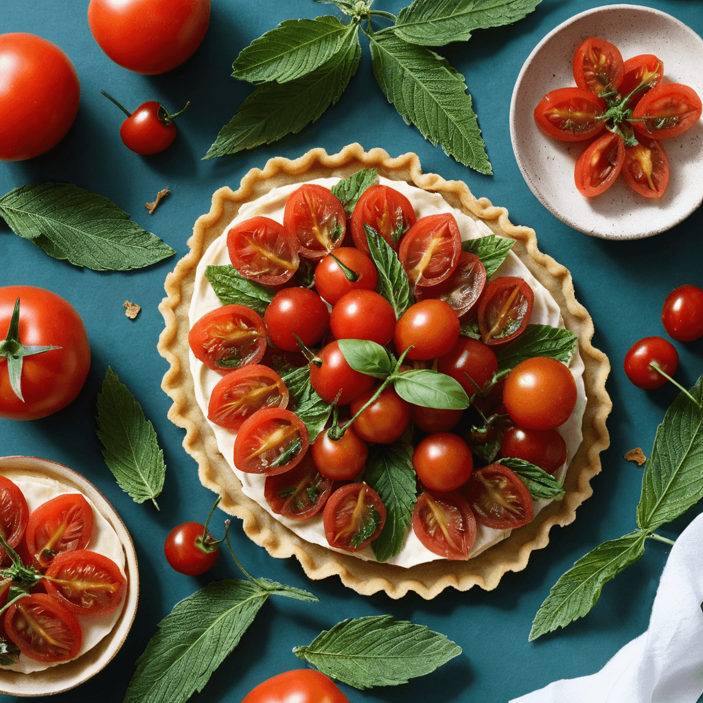 Tartaletas de Tomate Cherry y Albahaca: Un Aperitivo Fresco para Celebrar la Navidad