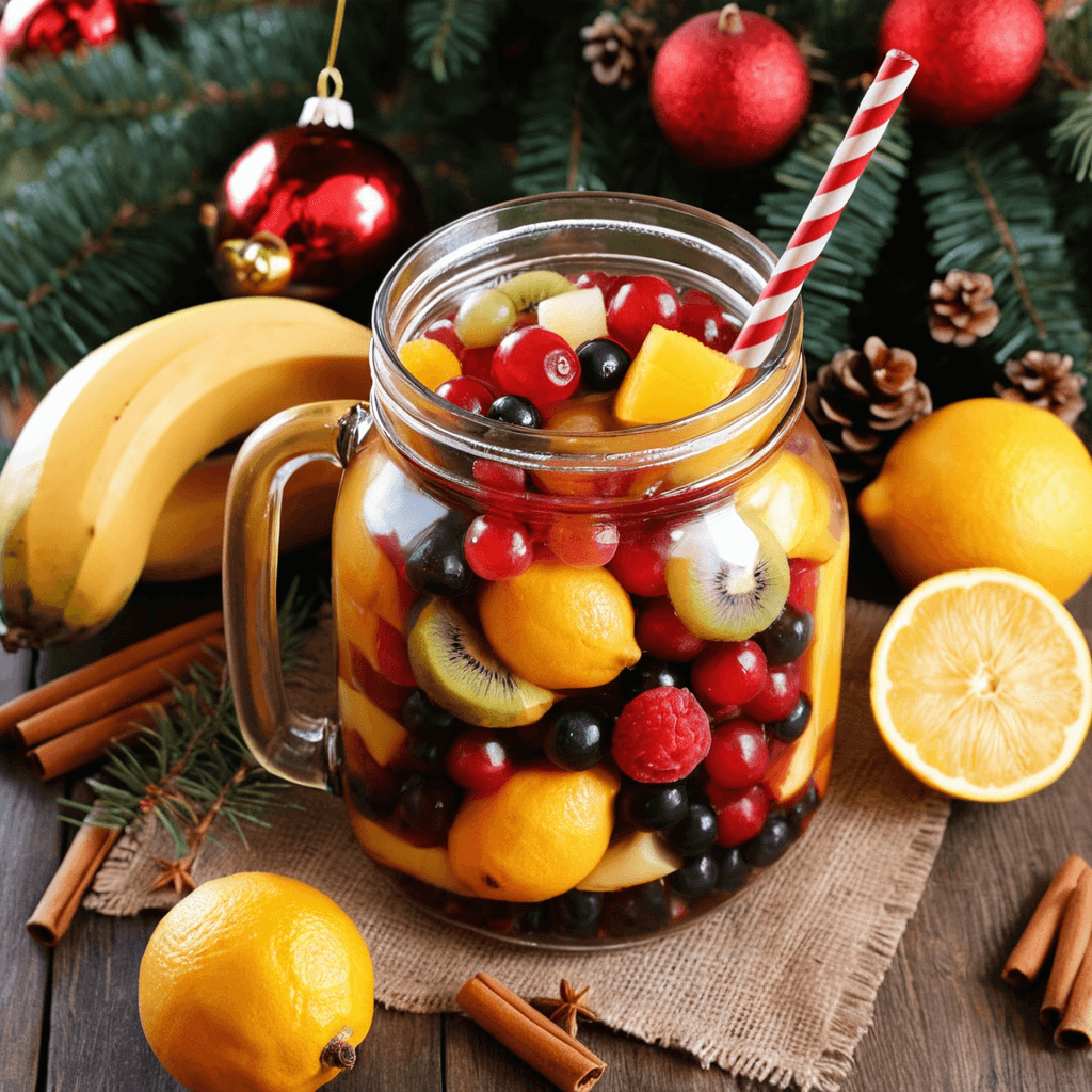 Ponche de Frutas Navideño: La Bebida Festiva y Refrescante que No Puede Falta en Tu Mesa