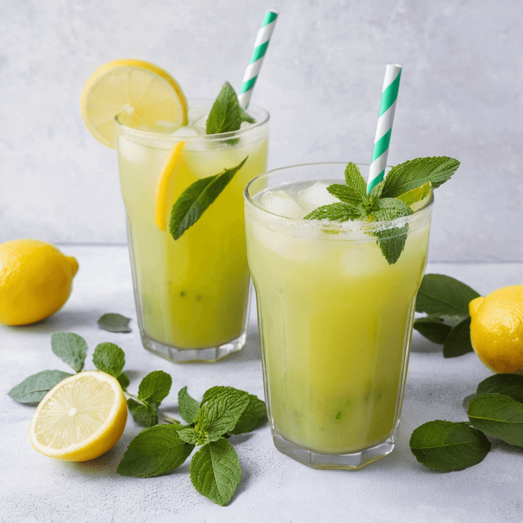 Limonada de Arándano y Menta: Un Refrescante Elixir para la Navidad