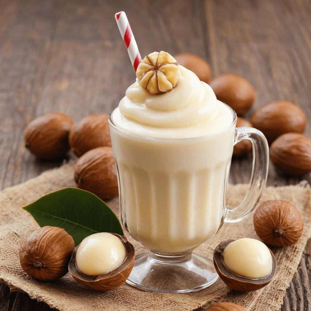 Cóctel de Nuez de Macadamia: Una Delicia Cremosa para Celebrar la Navidad