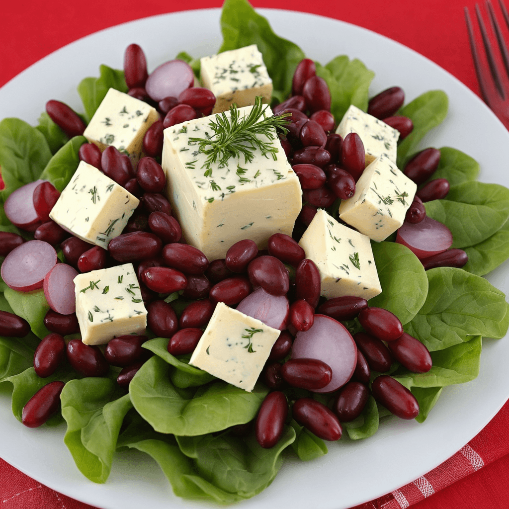 Ensalada de Remolacha con Queso de Cabra: Una Delicia Colorida para las Celebraciones Navideñas
