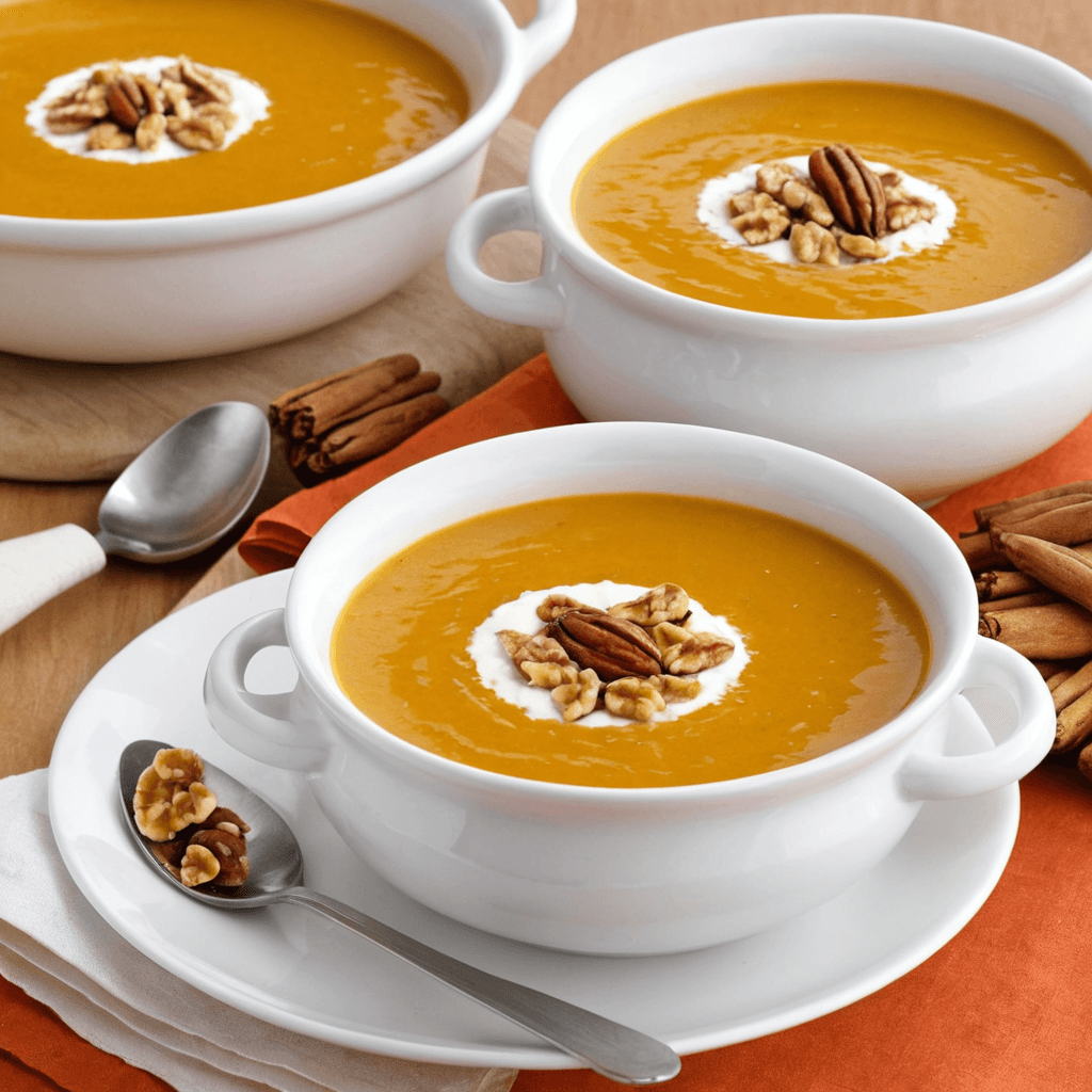 Sopa de Calabaza con Nuez Moscada: Un Plato Reconfortante para el Invierno