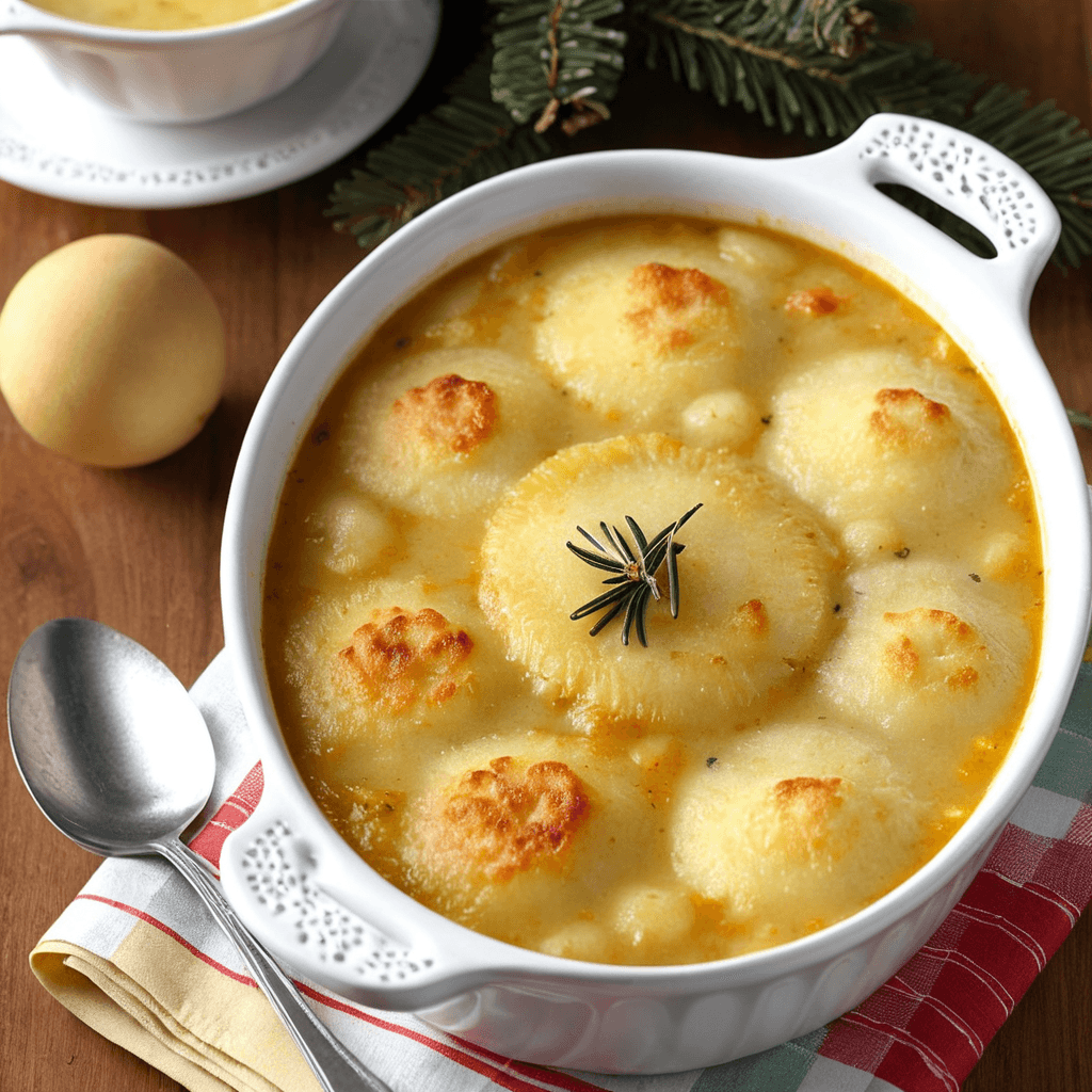 Sopa de Cebolla Gratín: Una Delicia Francesa para Celebrar la Navidad