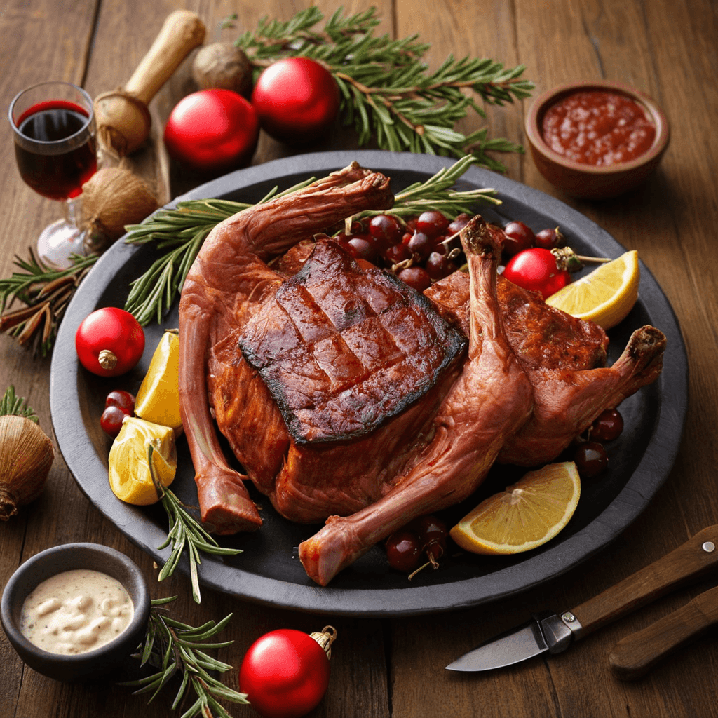 Pierna de Cordero al Romero: La Opción Gourmet para una Navidad Inolvidable