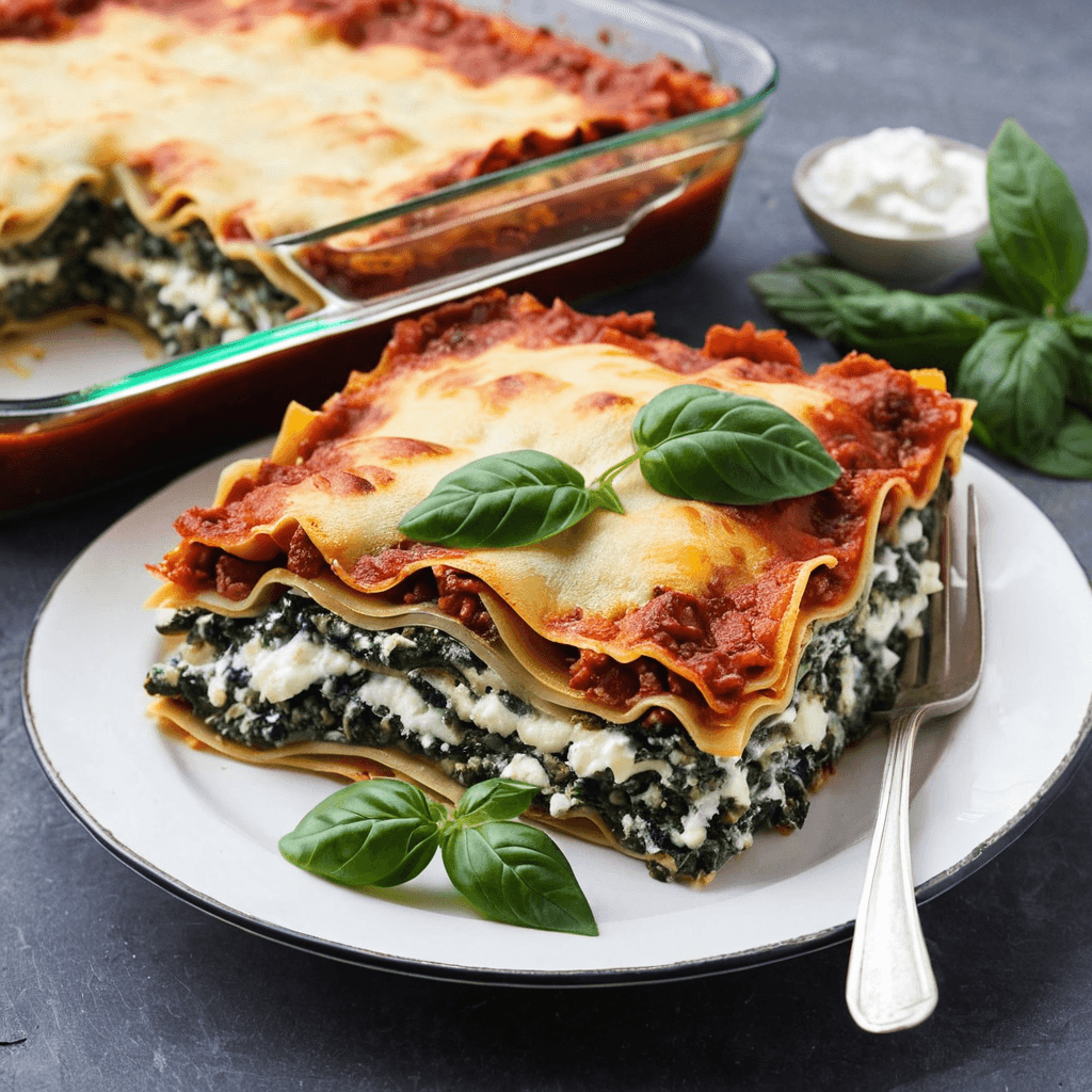 Lasagna de Espinacas y Ricotta: Un Plato Vegetariano Ideal para las Fiestas